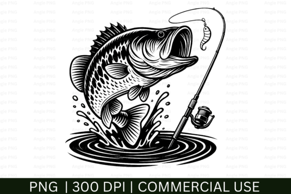 Bass Fishing, Father s Day PNG Review