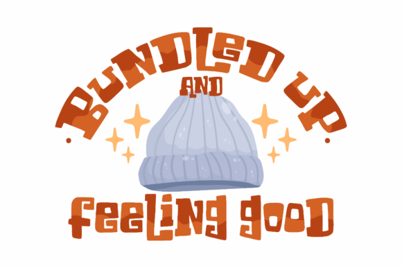 Bundled Up and Feeling Good Graphics for Crafts