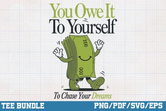 Chase Your Dreams PNG, Inspirational SVG for Crafts