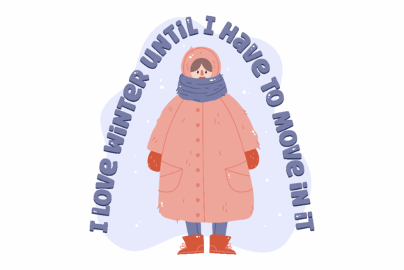 Christmas Love Winter Graphics for Crafts and Branding