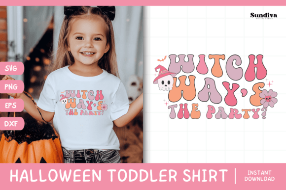 Funny Halloween Toddler Shirt SVG 14 V2: Graphics for Crafts