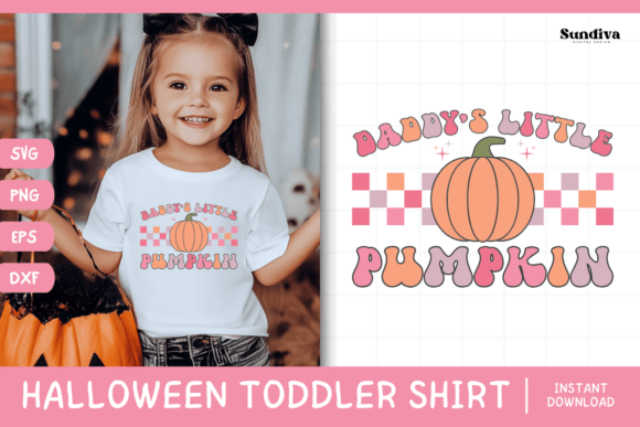Funny Halloween Toddler Shirt SVG 9 V2 for Graphics and Crafts