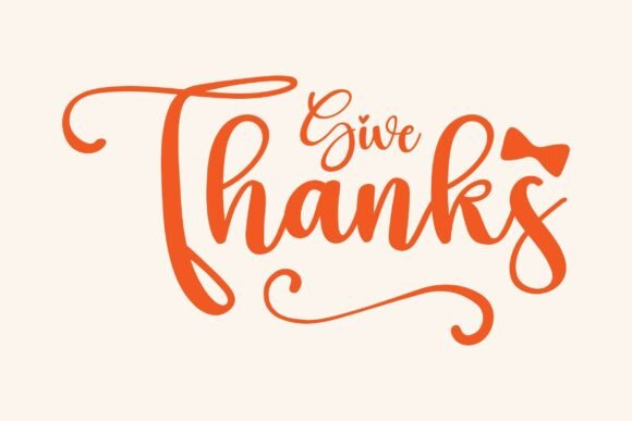 Give Thanks SVG, Free Give Thanks PNG for Graphics & Crafts