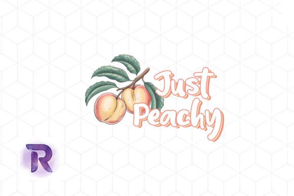 Just Peachy Sublimation Quote Fruit PNG: A Graphics Review for Crafts