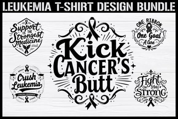 Leukemia Awareness T-Shirt Design Bundle: A Review for Graphics and Crafts Publishers