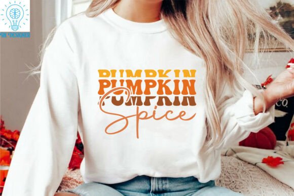 Pumpkin Spice Autumn Coffee Quote Graphics and Crafts
