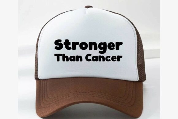 Stronger Than Cancer Svg: Graphics for Crafts & Branding