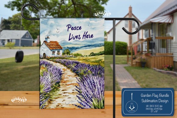 Summer Spring Garden Flag Png Lavender: A Crafts & Graphics Review