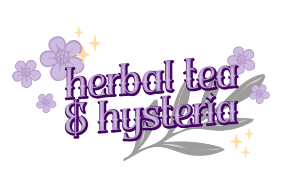 Tea Turmoil: A Creative Design Asset for Modern Crafts and Graphics