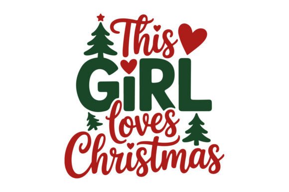 This Girl Loves Christmas Print Template: A Designer's Review