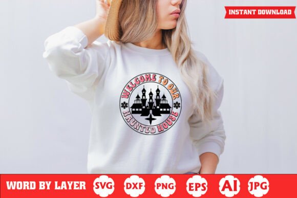 Welcome to Our Haunted House Spooky SVG: Graphics & Crafts Review